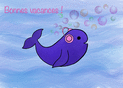 Baleine funky pour des vacances en musique